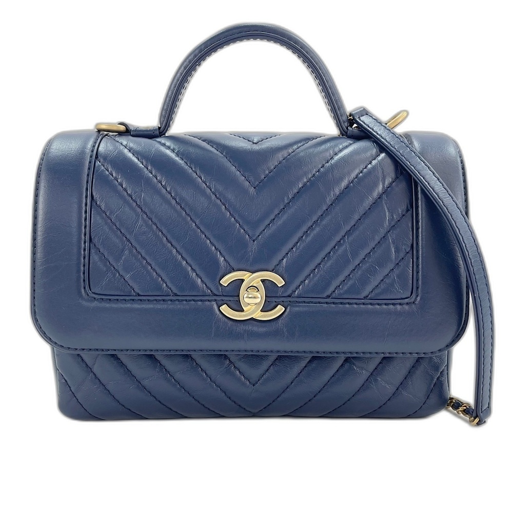 Chanel CHANEL Shoulder Bag Navy